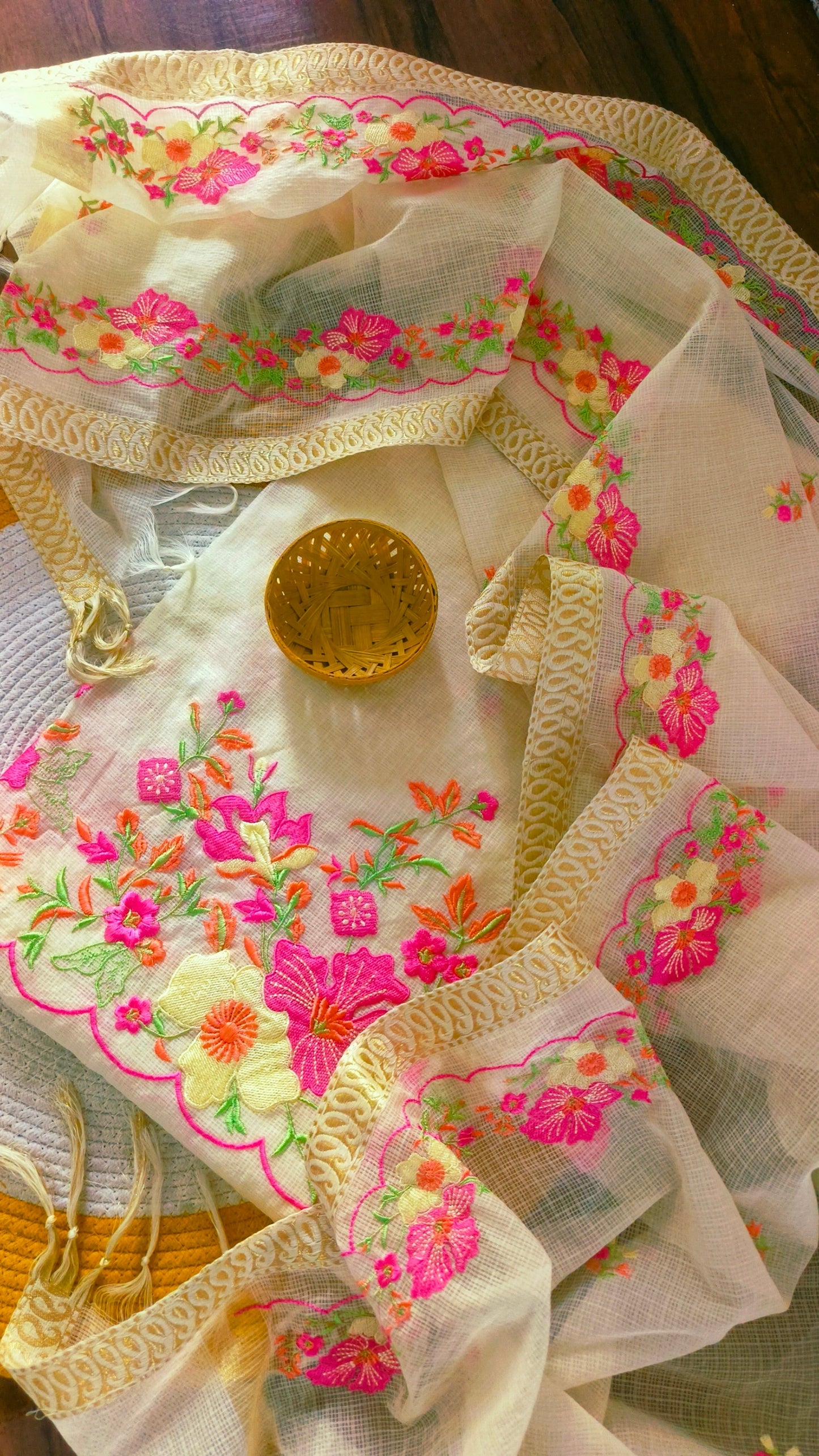 Gul-Bahar Embroidery Dress Material