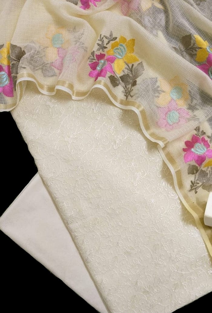 kota cotton dress materials online Wholesale Kota Doria Handblock Printed Dress Materials