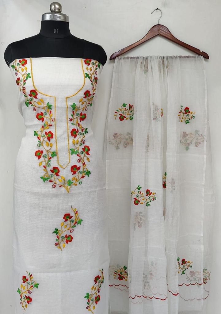 Sitara Kota Doria Cotton Dress Material