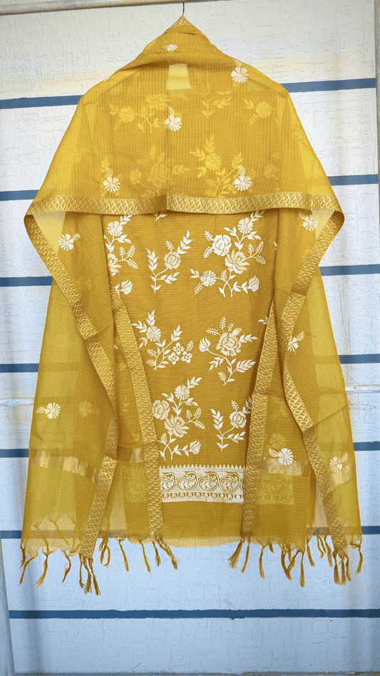 Solar Wing Embroidery Dress Material