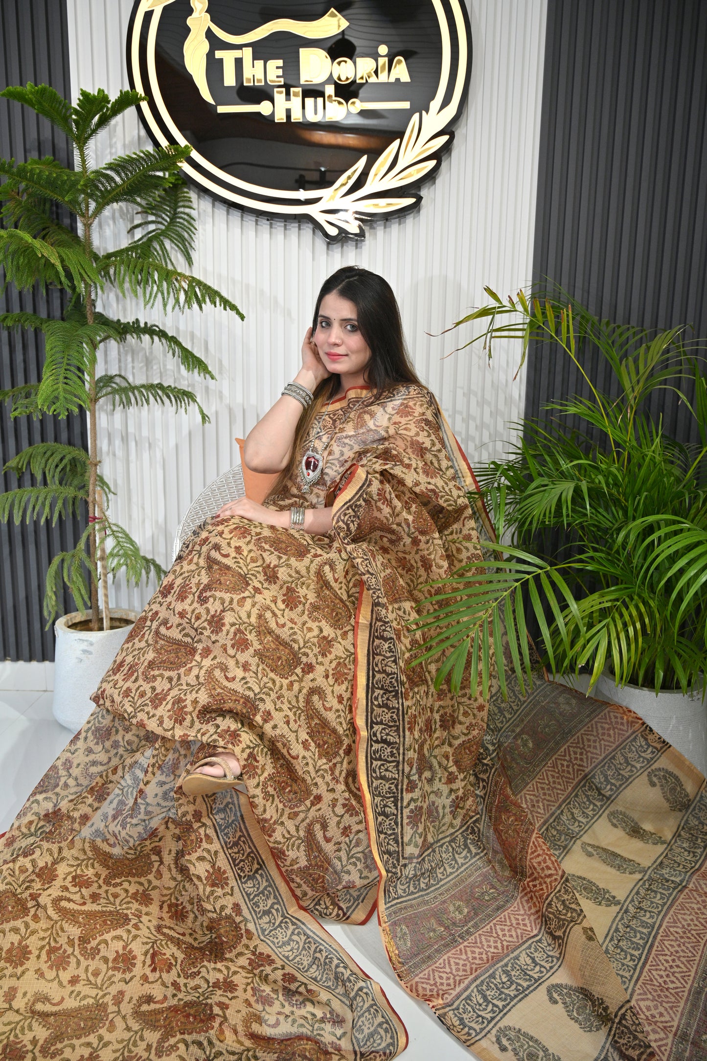 Handloom Kota Cotton Saree