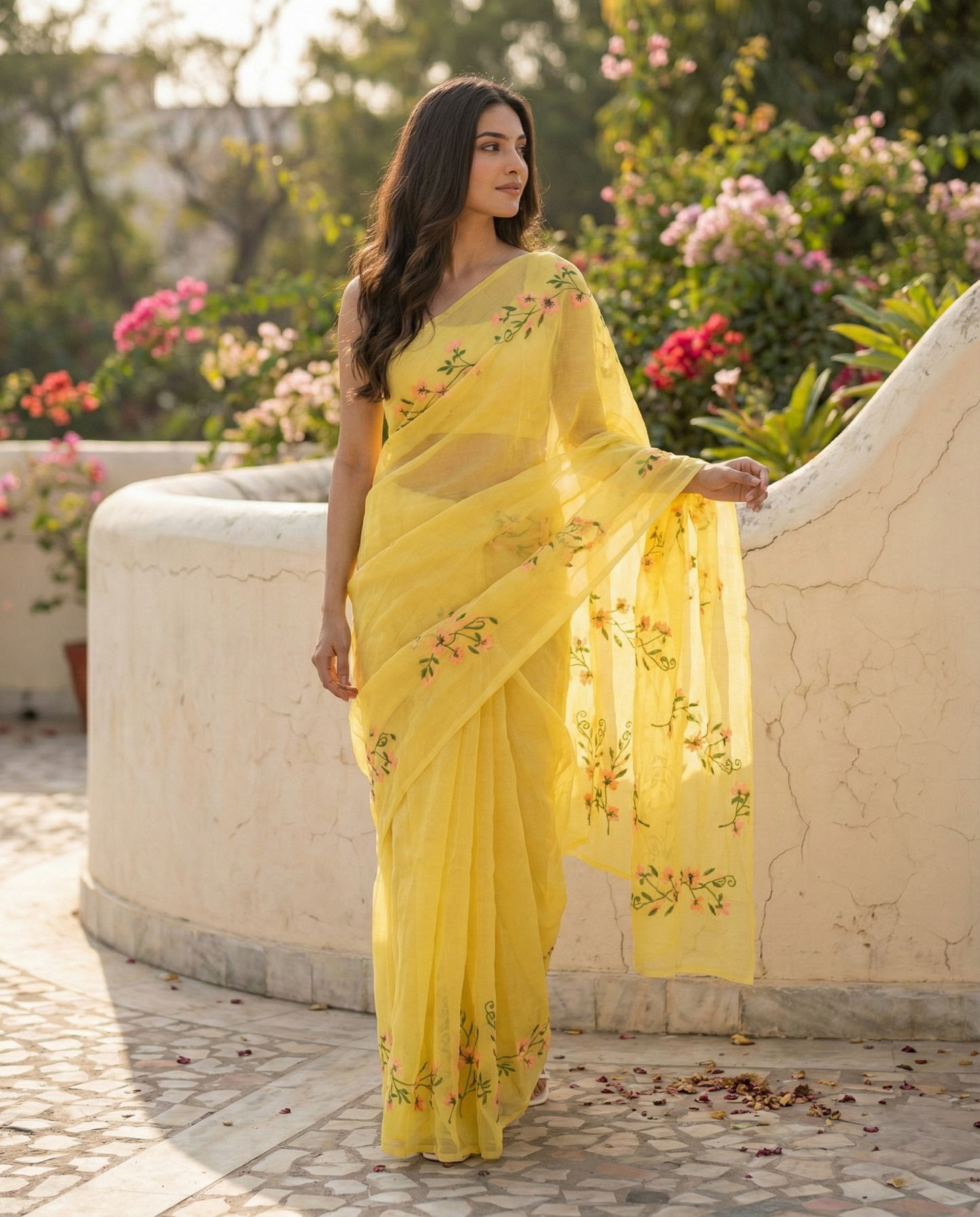 Sunshine kota doria saree