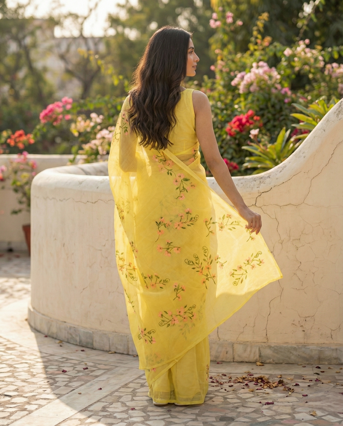 Sunshine kota doria saree
