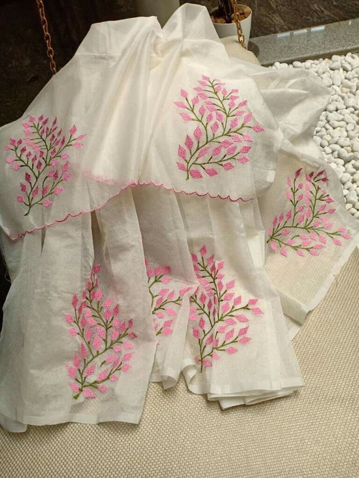 Beautiful Off white Kota doria Saree