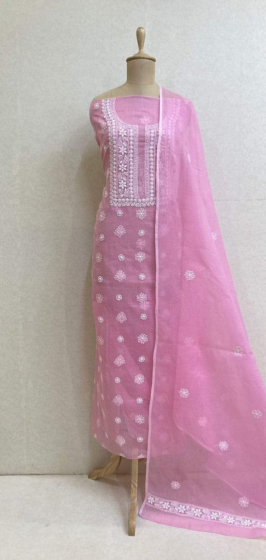 Pure Kota Cotton Embrodiery Work Dress Material